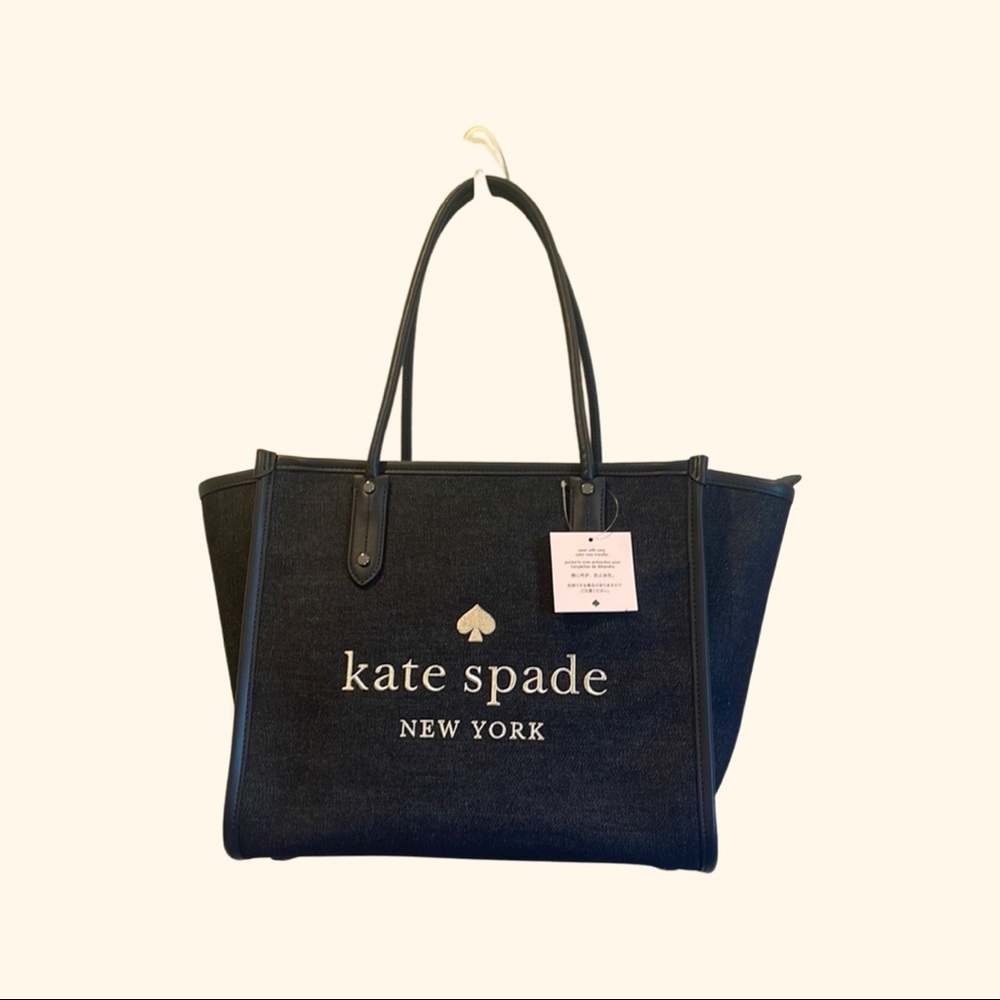 NWT Kate Spade Denim Tote